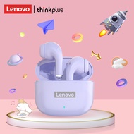 Lenovo LP40 Pro TWS หูฟังบลูทูธการ์ตูนหูฟังไร้สายขนาดเล็กกรณีเล่นเกมบลูทูธเล่นเกมกีฬาวิดีโอคอลล์ชุดห