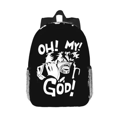 joseph joestar oh my god Jojo Bizarre Adventure Backpack Hot Sale Daypack Boy Girl BookBag Shoulder 