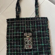 Chanel 毛呢機器人托特包