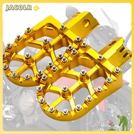 JACOLR Dirt Bike Foot Pegs, Rest Pedal Durable Footpegs Rest,  CNC|Pedal CNC for MX 650 500 MX650 MX