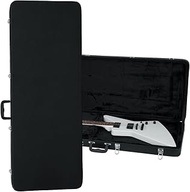 Gator Cases Hard-Shell Wood Case for Extreme Shaped Guitars; Fits Explorer, Flying V, BC Rich, & Mor