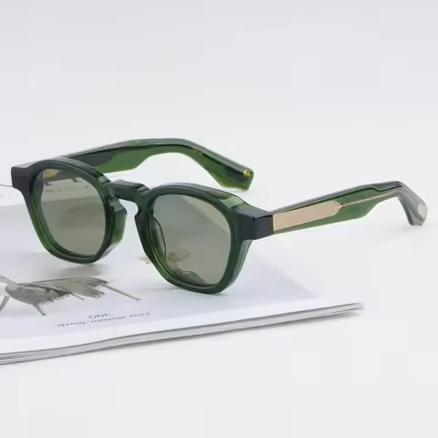 JMM Zephirin Limited-Edition Style Square Acetate Classical Sunglasses Uv400 Men and Women Designer