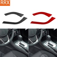 Real Carbon Fiber Sticker  For Subaru Impreza 2017-2022 For XV Crosstrek 2018-2022 Gearbox Side Panel s Car Innerior Accessories