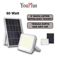 MATAHARI YOUPLUS 60W LED SOLAR POWERED SPOTLIGHT - 60W SOLAR CELL SOLAR PANEL