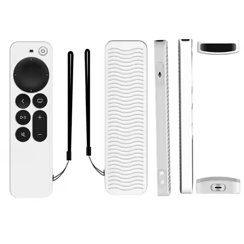 Remote Silicone Case For Apple-TV 4K Apple-TV 2021Remote 2nd Gen Non-Slip Durable Controller Protect