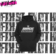 Cool Smick Down WWE Logo Hoodie Sweater Jacket - Fiction Clothing