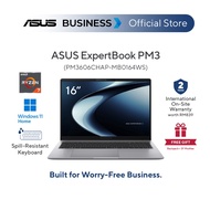 ASUS ExpertBook PM3 | Ryzen 7 8840HS  | 16GB | 512GB | 16" WUXGA | Office Home 2024 | 2Y Onsite l  (