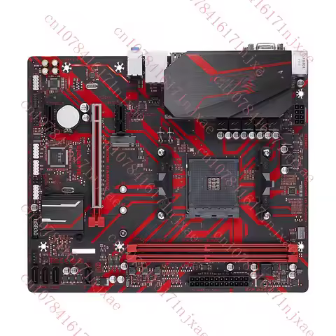 FOR GIGABYTE B450M-GAMING 64GB B450 AMD AM4 M-ATX Motherbroad Test ok.