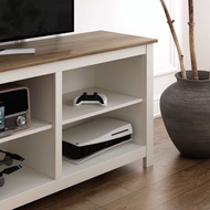 Tomato Home ชั้นวางทีวี 75นิ้ว Cairo large TV cabinet กว้าง178ซม | ชั้นวางทีวีไม้ Rustic สีเท่ | เก็
