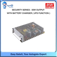 Meanwell Security Series 55W Output With Battery Charger
