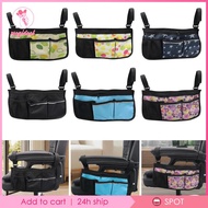 [MEGIDEAL] Wheelchair Side Bag Wheelchair Armrest Pouch for Home Chairs