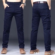 Seluar kerja six pocket cargo pants boleh pakai lelaki Dan wanita.