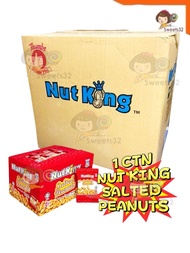 [ WHOLESALE 1 CTN ] Nut King Salted Peanut Cap Tangan (12X36X12G)