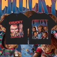 Chucky T-Shirt Halloween Happy Tshirt Set 1 Pure Cotton