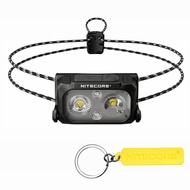 NU25 UL 400 Lumen Ultra Lightweight Headlamp Dual Beam USB-C Rechargeable Headlight Tag