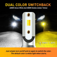 ARSYLED Lampu LED 2 warna kabut foglamp mobil BRV HRV BRIO MOBILIO CRV JAZZ