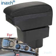 For Ford Fiesta Armrest Car Storage Box For Ford Fiesta 3 Car Armrest Box 2011-2018 Accessories PU L