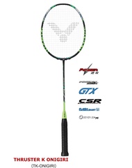 Victor THRUSTER K-ONIGIRI 4U Full Carbon Single Badminton Racket 26-30Lbs