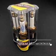 price for 4pcs Spark plug CR8E B8TC wave125 xrm125 double power iridium gold series motorcycle use