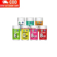 (JAMBISTOREID) JAMBI DIRECT SHIPPING IPI Vitamins All Variants a B1 B12 B Complex C D3 E K2 Calcium 
