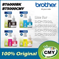 Brother BT5000C/M/Y + BT6000BK Original Ink Bottle BT5000C BT5000M BT5000Y for DCP-T300 DCP-T500W DC