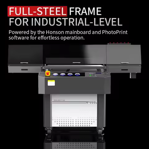 Hot Sale Factory Price Uv Printer A1 9060 UV Flatbed Printer I1600 I3200 Shenzhen Desktop UV Flatbed