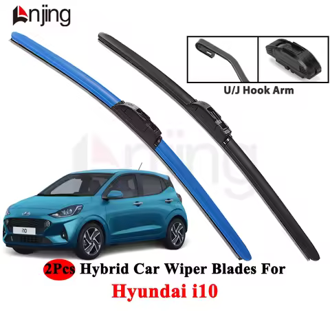 LNJING Car Windshield Wiper Blades For Hyundai I10 2007-Now