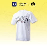 HLA The Star Paws Series Icy Cotton Full Letter Printing Short Sleeve T-Shirt Men (9 styles)