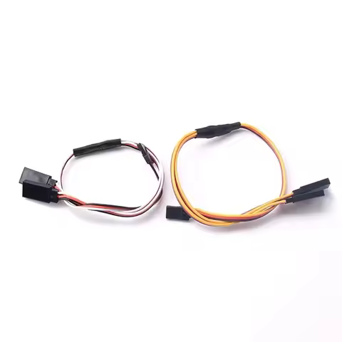 5Pcs/lot 10/15/20/30/50CM Servo Y Extension Cord Cable Lead Wire 30/60 Core For JR Futaba RC Battery