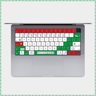 [Mahjong] Suitable For 2022 Apple MacBook Keyboard Film Pro14-inch 16 Computer Air13 Notebook M1Mac Keyboard Sticker Pro12 Dustproof Macpro Protective Film 2023 New M2