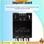[Ueb Flagship Mall]ZK-1002T Bluetooth-Compatible Amplifier HIFI 2.0 Channel 100Wx2 Audio Module Kit