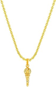 22Kt Gold Plated (92.5% Purity) God Hanuman Gada Lord Bajrang I Gada_Eu1888