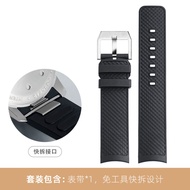 สายนาฬิกาผู้ชาย Fastrack Iwc Ocean Chronograph Iw 356802 ไอว 376705 การเปลี่ยนสายนาฬิกายางฟลูออร