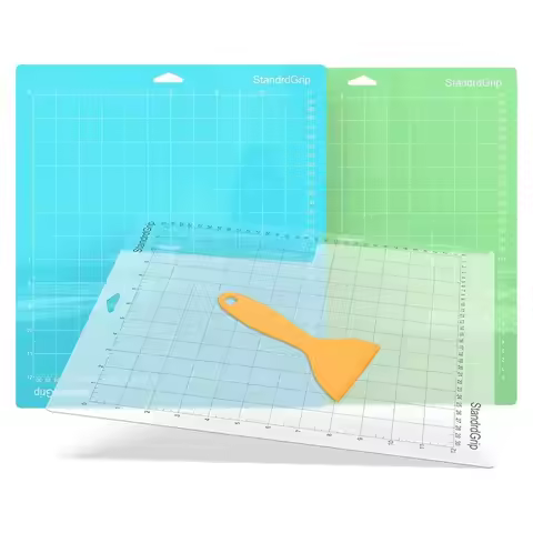 A60z12x12 Cutting Mat For Maker 3/For Maker/Explore 3/Air 2/Air/One-Reusable Gridded Adhesive Mats(3