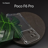 Xiaomi Poco F6 F6 Pro X6 Pro M6 Pro 4G Cystal Clear Transparent Soft Cover Casing Back TPU Silicone