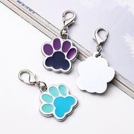 4pcs pet dog tags, cat tags, pet collars, hanging tags(Random color)