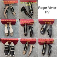 Roger Vivier RV 4.5cm /7cm 高踭鞋 high heel shoes / 波鞋休閒鞋 sneakers /mules 拖鞋 35.5 36 36.5 37 37.5 38 38.5 39 $3990-$6590