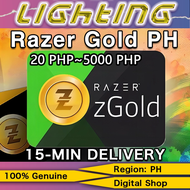 Razer Gold PH PIN PHP 20~PHP 10000✨Philippines Razer Gold Gift Card Direct PIN Redeem Code✨LIGHT 24/