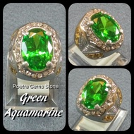 READY, CINCIN PERMATA GREEN AQUAMARINE KILAU MEMPESONA