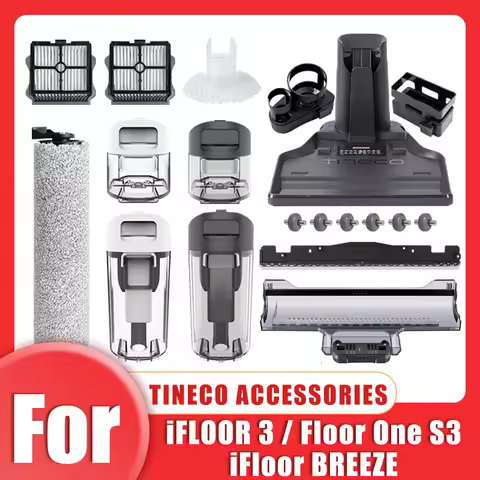 For Tineco Floor One S3 Breeze/iFloor 3/iFloor Breeze Vacuum Cleaner Accessories Roller Brush Filter