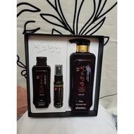 KOREA ORIGINAL NOKEOJA RED GINSENG ANTI-HAIR DROP SHAMPOO SETS - 3 IN 1