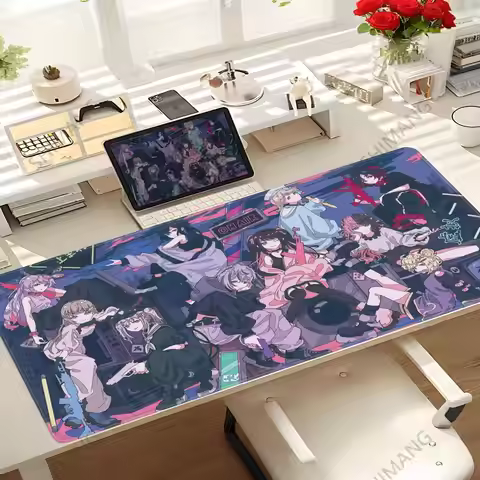 VSPO Mouse Pad VTuber Virtual YouTuber Large Mousepad Vtb Computer Keyboard XXL Padding Anime Pc Gam