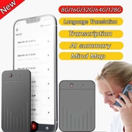 2025 AI ChatGPT-4 Intelligent Vo Recorder No Reduction 8-128GB 80 Langges Translation Summarize Dev 