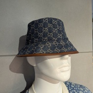 莉亞精品♡Gucci 牛仔漁夫帽 尺碼M