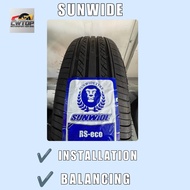 Tyre SUNWIDE RS-ECO 175/65R14 185/55R15 165/60R14 185/60R14 195/50R15 195/55R15 195/50R16 195/60R15 