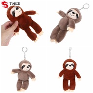 TOBIE Sloth Small Pendant, Soft Doll Stuffed Animals Plush Sloth Keychain, Adorable Simulation Bag C