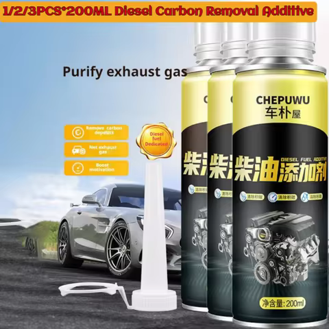 Diesel Car Special Carbon Removal Net Exhaust Cleaner Power Enhancement Clean Carbon Additive Diesel