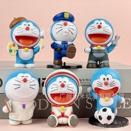 Free shipping Dora A Dream Figurine Professional Series Doraemon Doll Cartoon Model Ornament Gashapo
