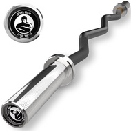 EZ Curl Bar [Bells of Steel] Premium Weight Bar Curl Barbell | Rust-Resistant Curling Bars for Weigh