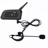 1pcs XINOWY V6C pro Full Duplex 800M Football 2 Referee Arbitration Earhook Bluetooth Intercom Monau